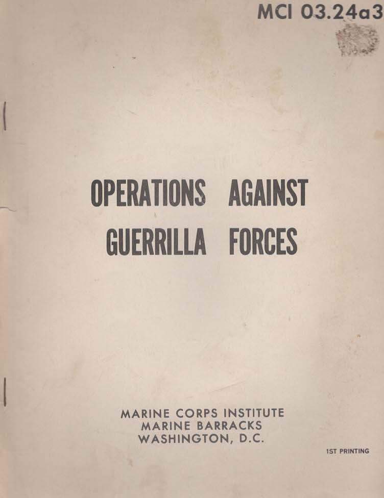 Operations Against Guerrilla Forces