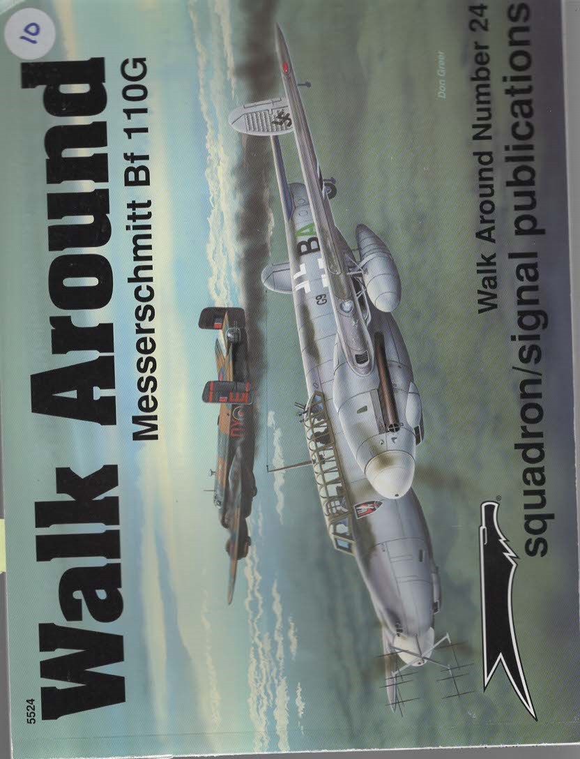 WALK AROUND MESSERSCHMITT BF 110G