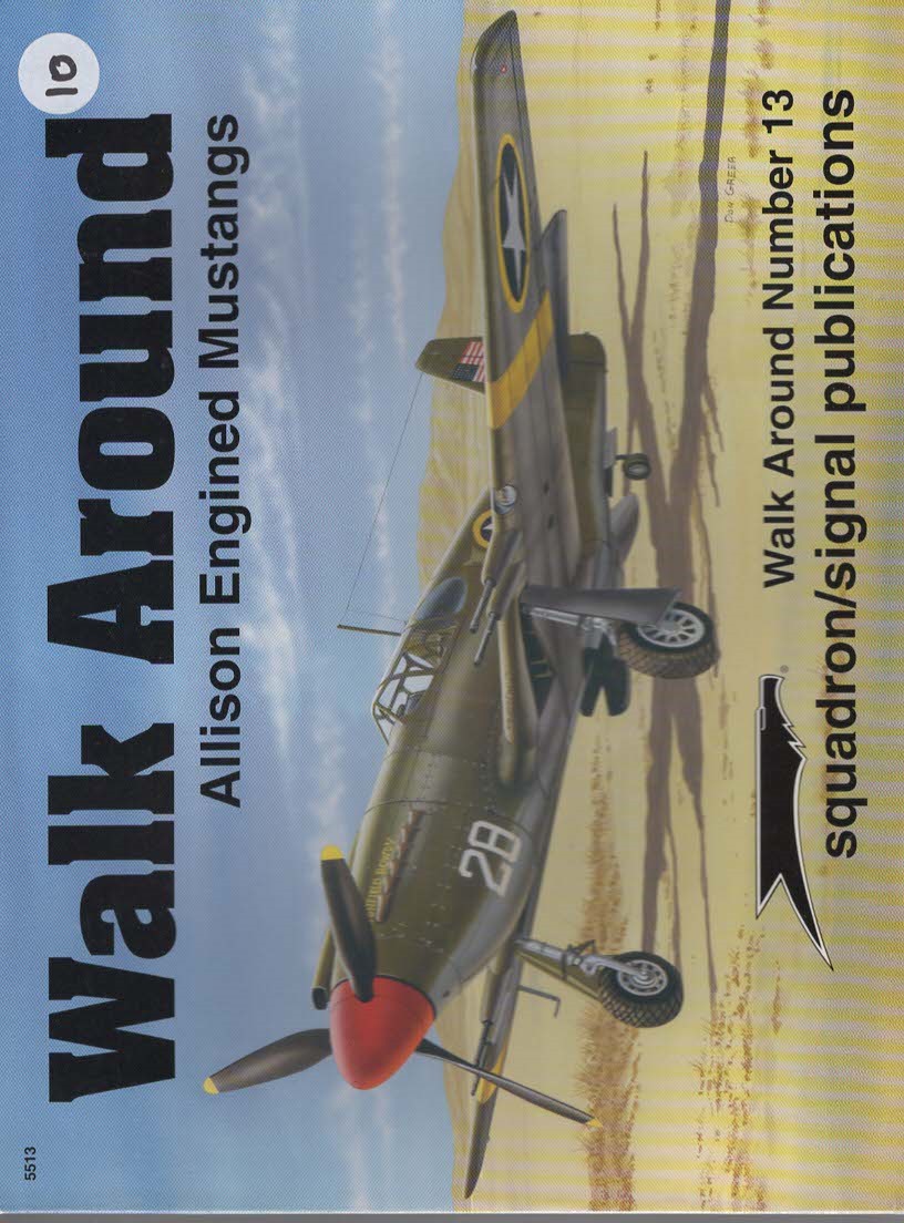 ALLISON ENGINED MUSTANGS - WALK AROUND NO. 13