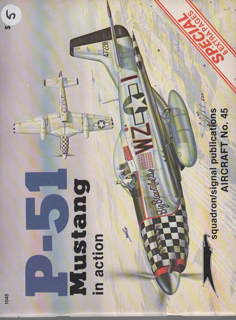 P-51 MUSTANG IN ACTION - AIRCRAFT NO. 45