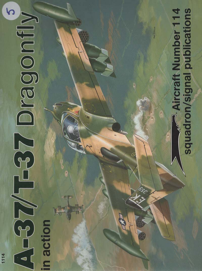 A-37/T-37 DRAGONFLY IN ACTION - AIRCRAFT NO. 114
