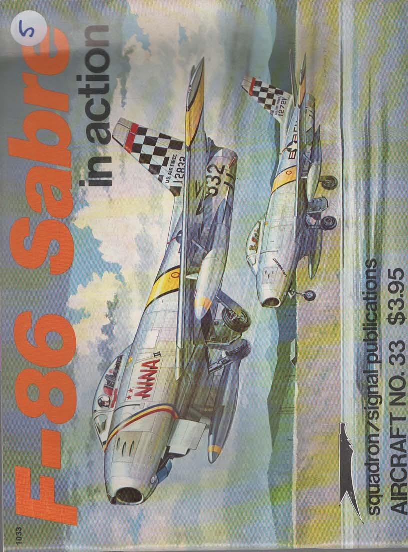 F-86 Sabre in Action (AIRCRAFT No.33)