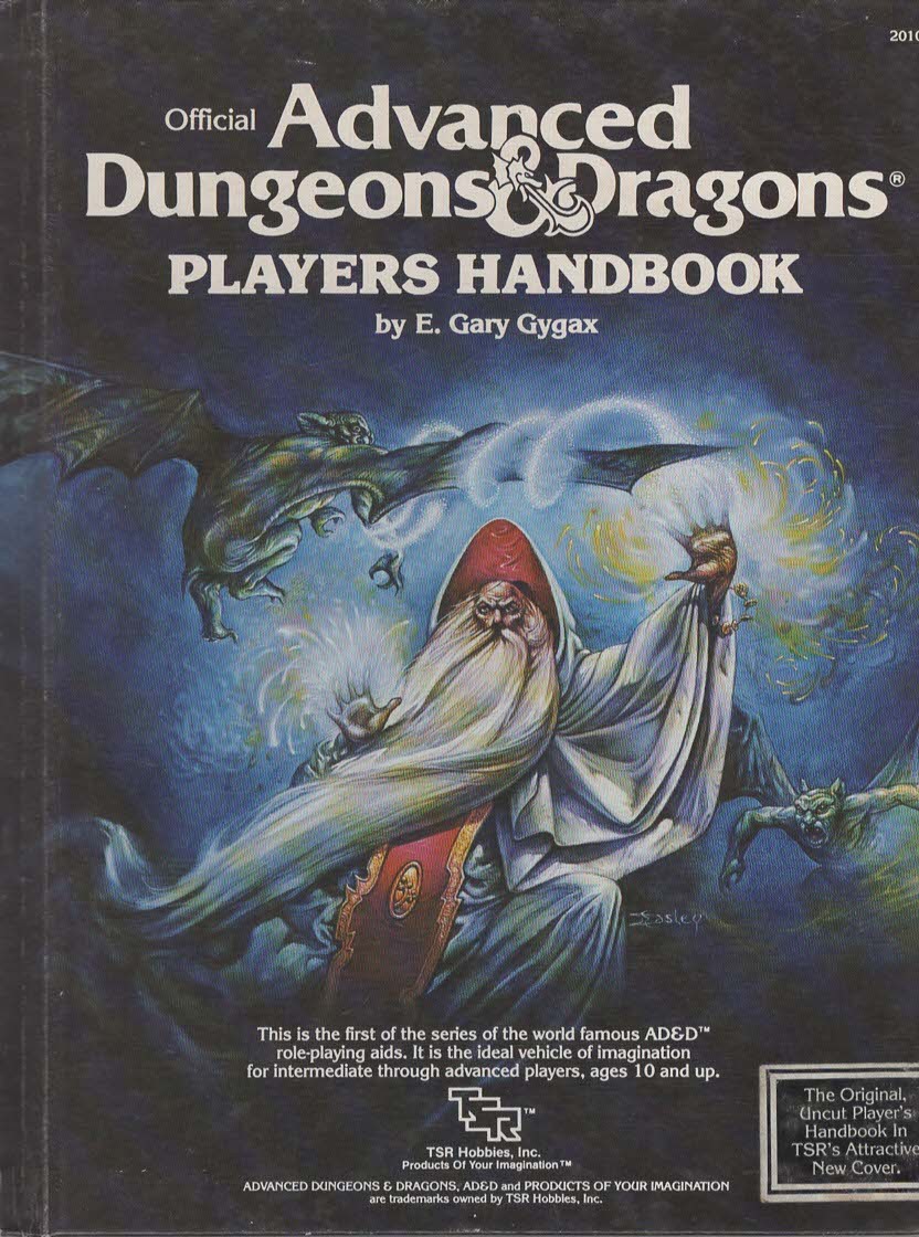 Official Advanced Dungeons & Dragons Players Handbook