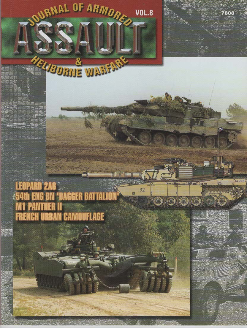 Journal of Armored Assault & Heliborne Warfare Vol. 8 (Concord # 7808)