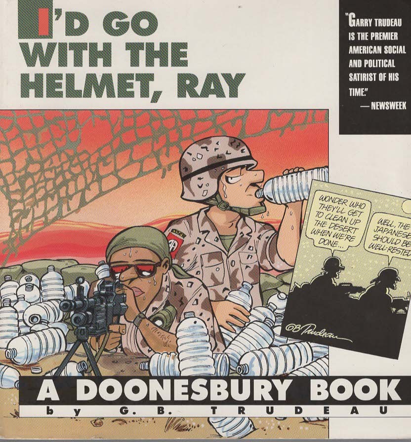I'D GO WITH THE HELMET, RAY