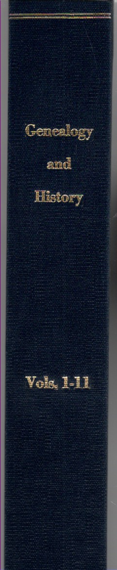 Genealogy & History Devoted to American Family and Local History, and Allied Interests