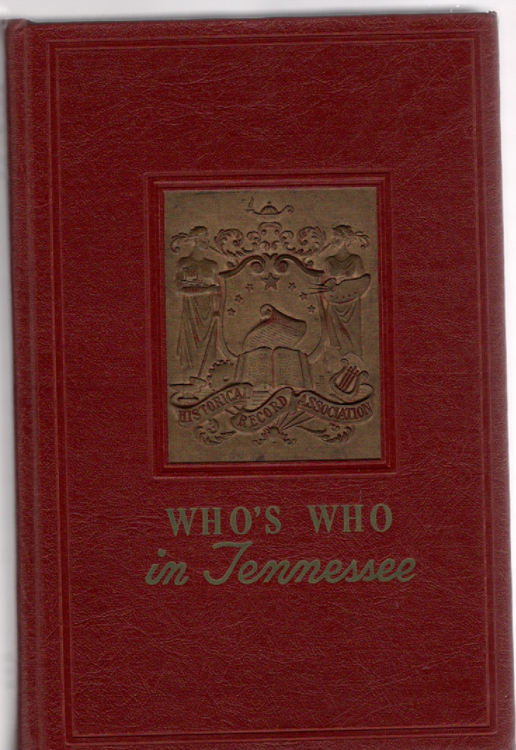 Image for Who's Who in Tennessee