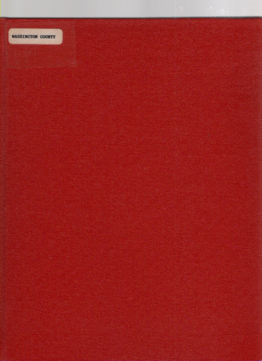 The Third Book of Marriage Records of Washington County, Arkansas (Washington County, Arkansas Marriages 1880-1890)