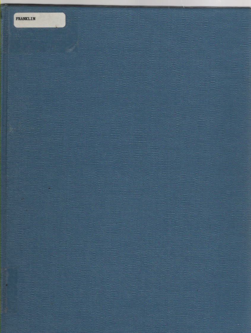 First Book of Marriage Records for Franklin County, Arkansas 1850-1861