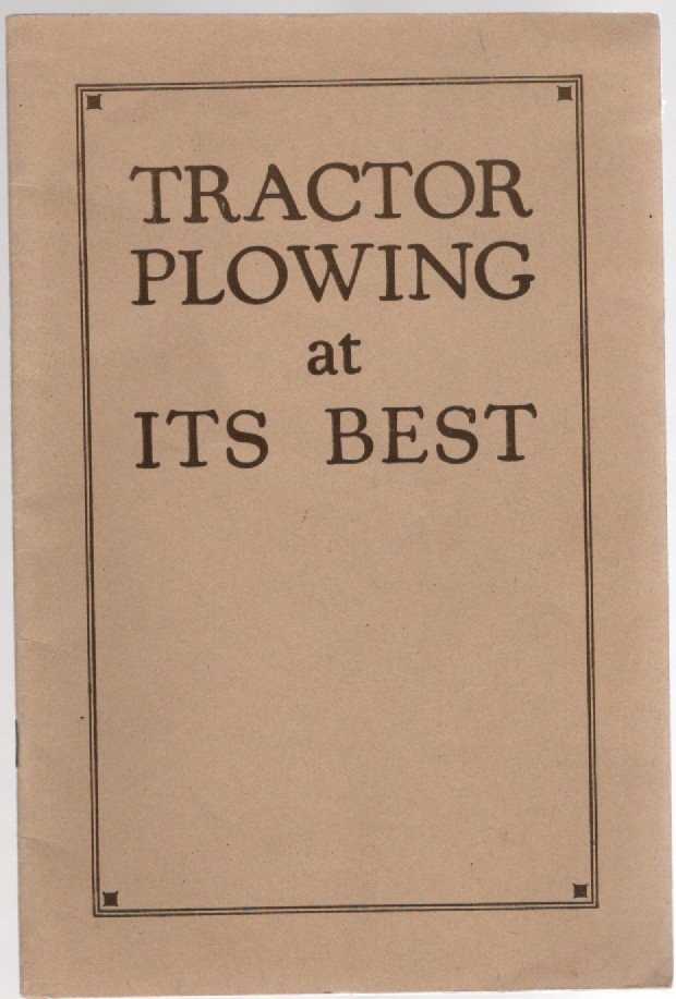 Image for Tractor Plowing at Its Best (Illustrated)