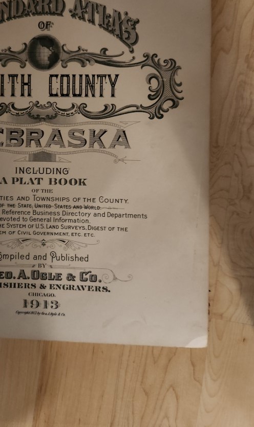 Keith County Classification Map Standard Atlas of Keith County Nebraska Including a Plat Book of the ...