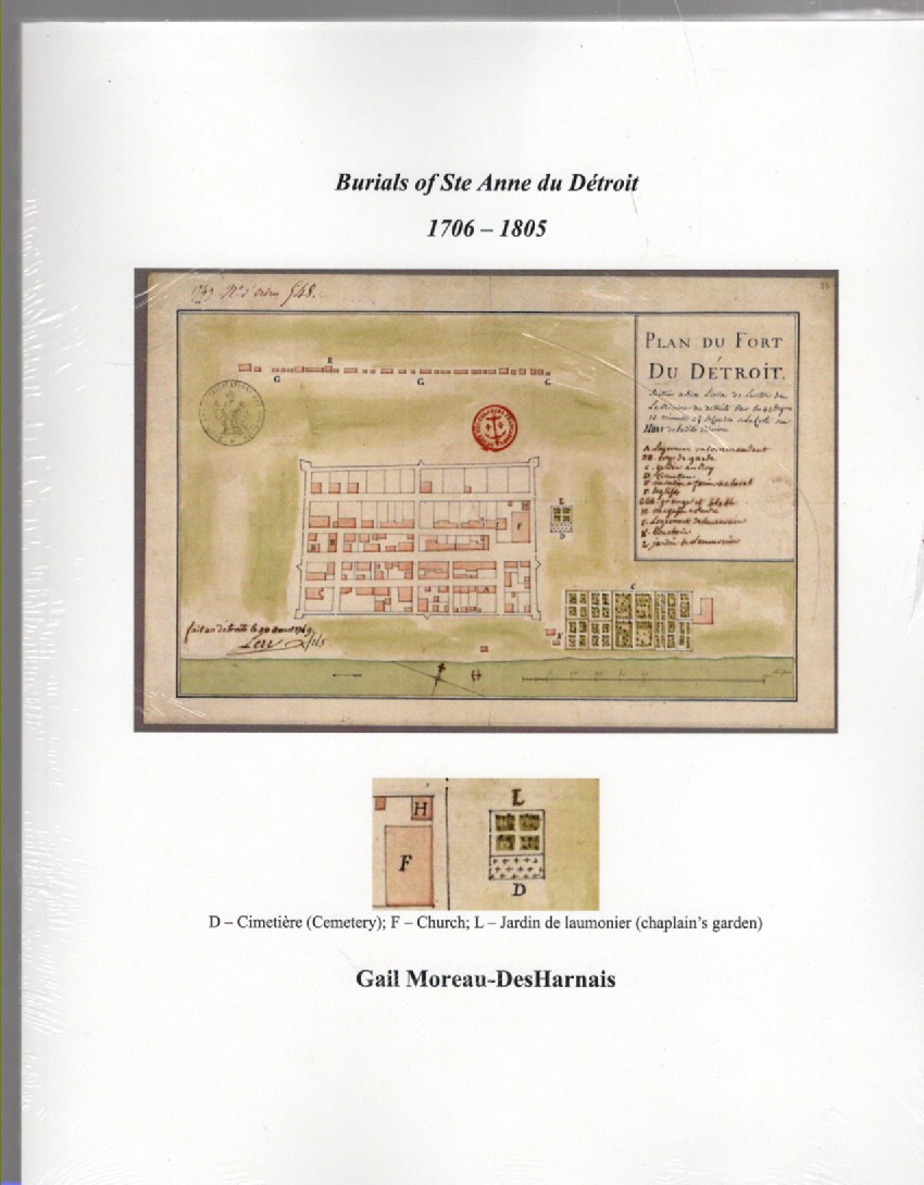 Burials of Ste Anne du Detroit 1706-1805