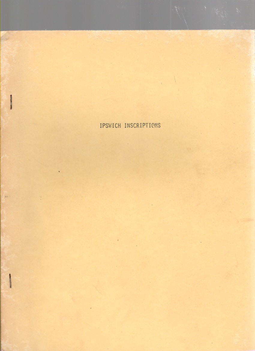 Ipswich Inscriptions