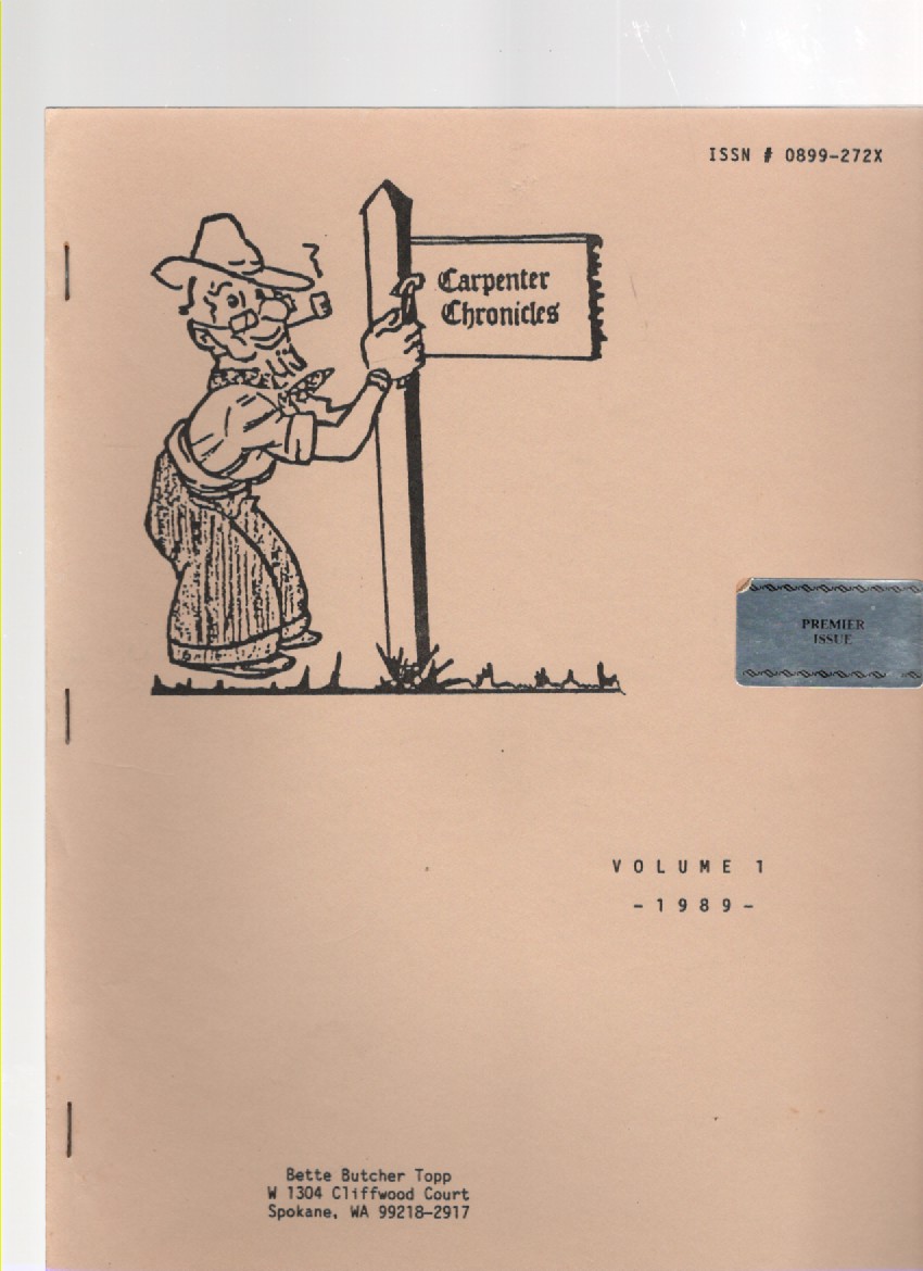 Carpenter Chronicles Volume 1 1989
