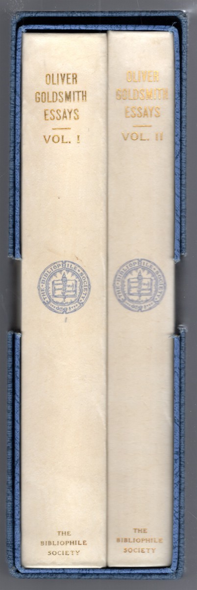 Essays of Oliver Goldsmith