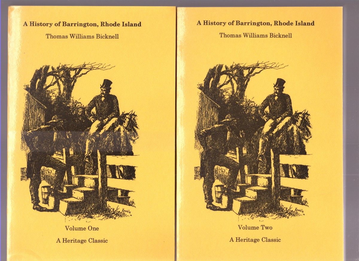 A History of Barrington Rhode Island (two volumes)
