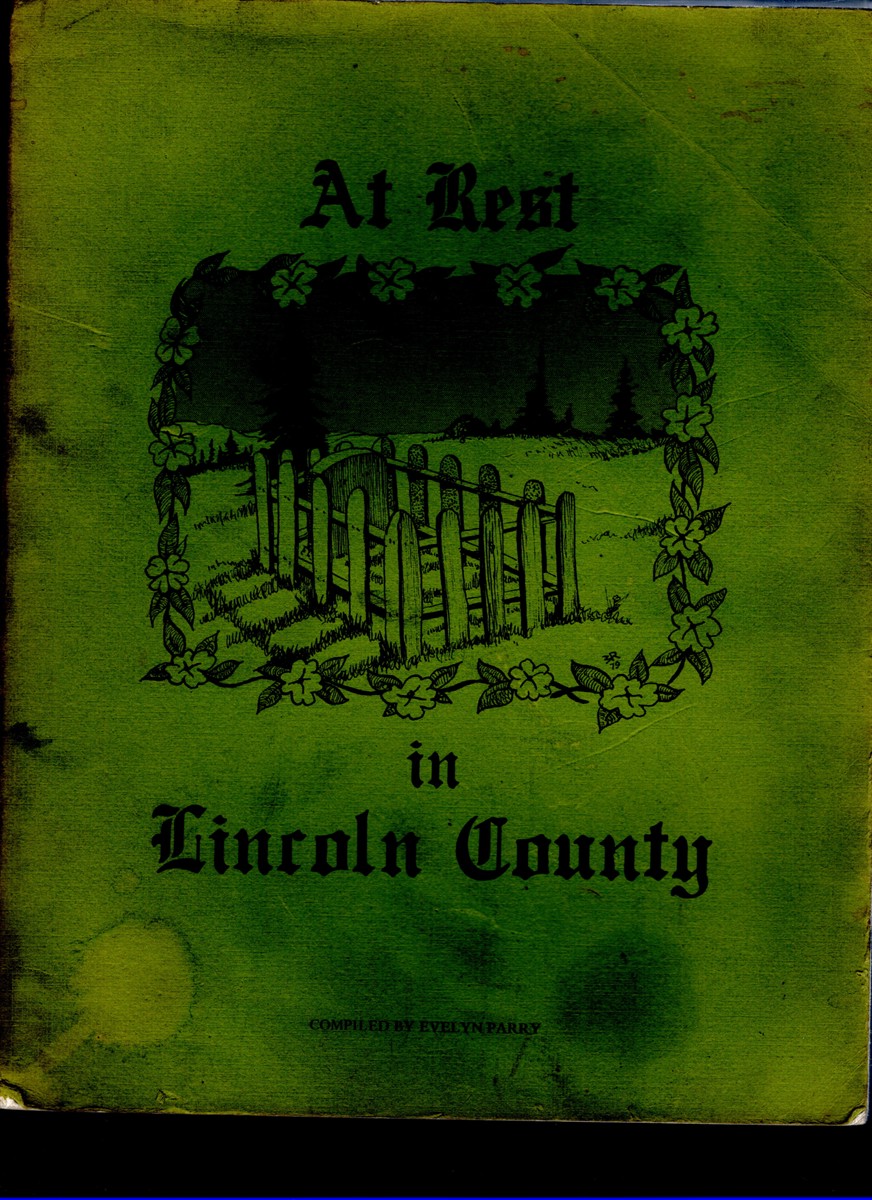 Image for At Rest in Lincoln County At Rest in Lincoln County