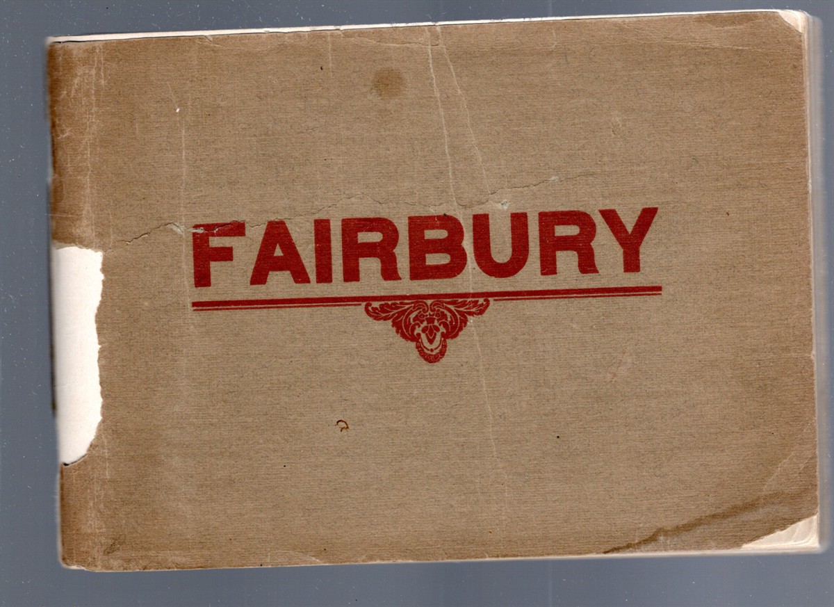 Fairbury As Seen By the Camera A Souvenir of Views