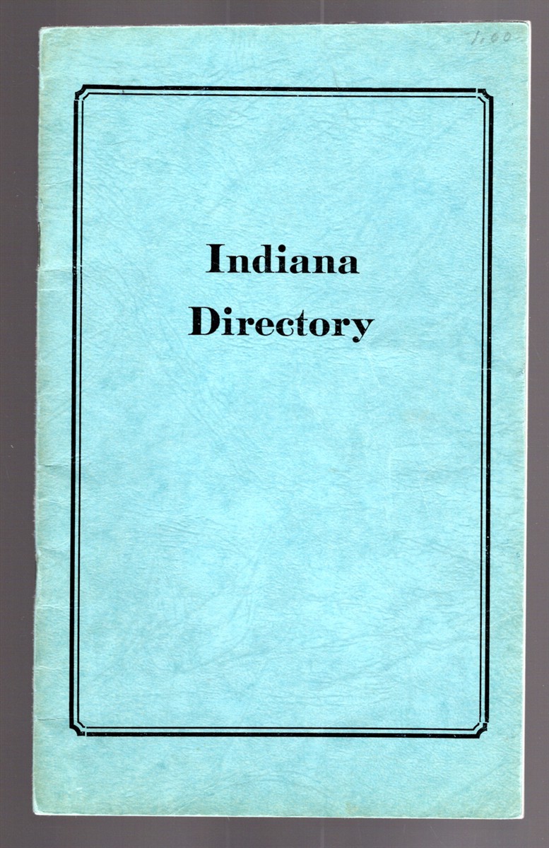 Image for 1964 Indiana Directory 1964 Indiana Directory