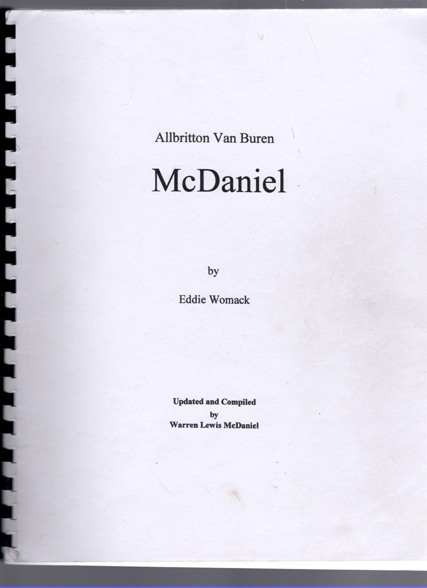 Image for Allbritton Van Buren McDaniel Allbritton Van Buren McDaniel