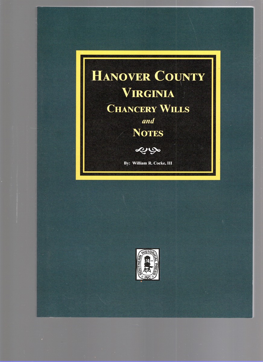 Hanover County Chancery Wills and Notes