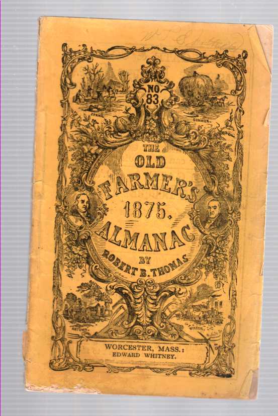 THOMAS, ROBERT B. - The Old Farmers's Almanac, 1875, No. 83