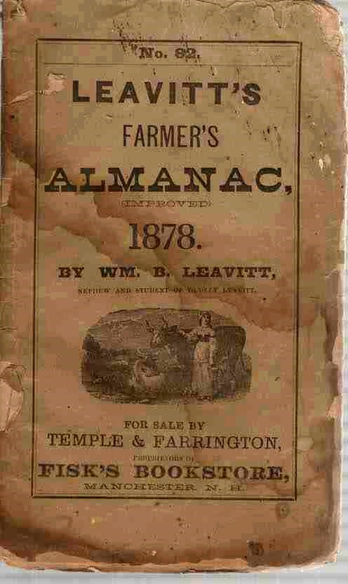Image for Leavitt's Farmer's Almanac, 1878, no.82