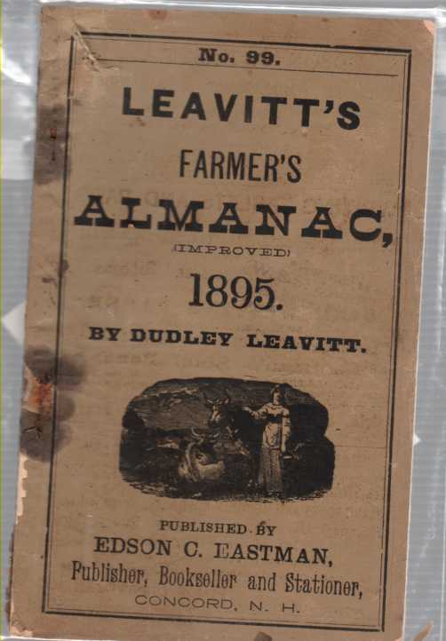 Image for Leavitt's Farmer's Almanac, 1895 No. 99