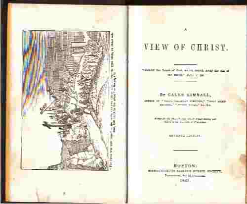 KIMBALL, CALEB - A View of Christ