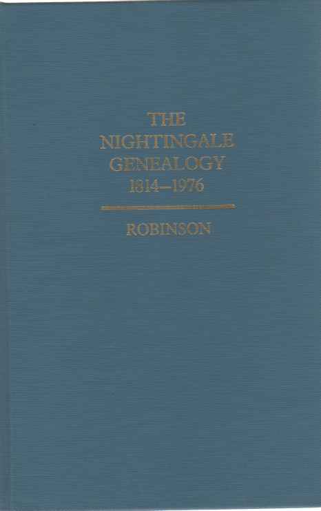 Image for The Nightingale Genealogy, 1814-1976  With allied families