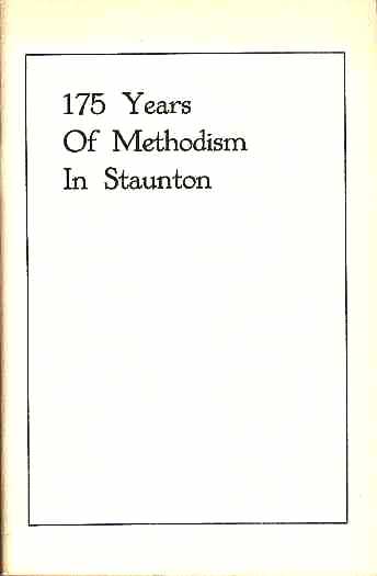 Image for One hundred and seventy-five years of Methodism in Staunton, Virginia