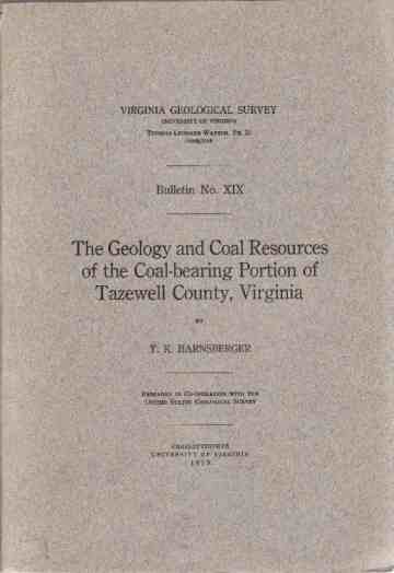 HARNSBERGER, THOMAS KENNERLY. - The Geology and Coal Resources of the Coal-Bearing Portion of Tazewell County, Virginia