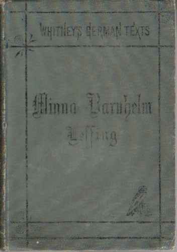 Image for MINNA VON BARNHELM ODER DAS SOLDATENGLUCK: LUSTSPIEL IN FUNF AUFZUGEN von S.S. Lessing