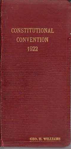 COLLINS, JOHN P. - State of Missouri, Constitutional Convention Convened May 15, 1922, List of Delegates