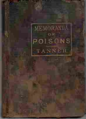 Image for Memoranda of Poisons