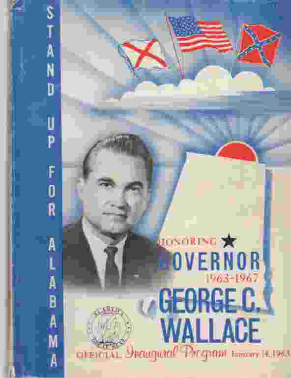 Image for Official Inaugural Program Honoring Governor George C. Wallace, January 14, 1963