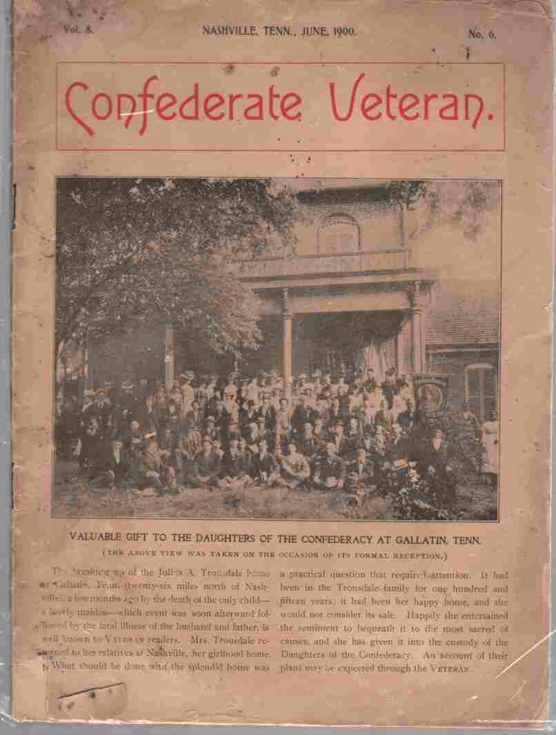 Image for Confederate Veteran, vol 8, No 6.