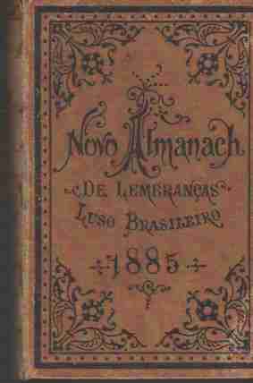 CRESPO, A.C. GONCLAVES - Novo Almanach (1885) de Lembrancas, Luso Brasileiro