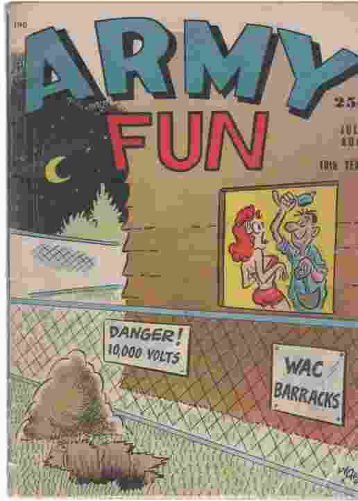 BIRMAN, SAMUEL (EDITOR) - Army Fun, July-August 1961, Vol. 5 No. 11