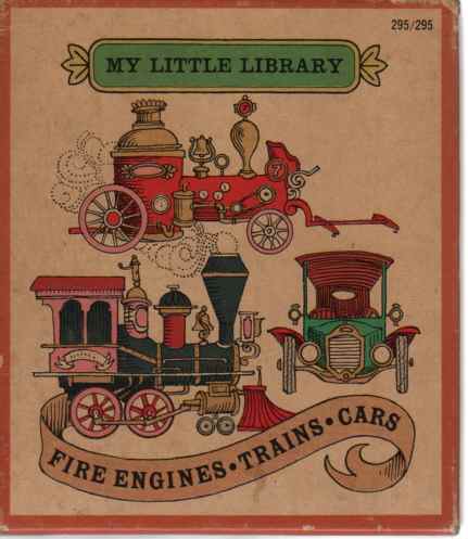 DOTTY, ANDES AND ILLUSTRATED BY BLAKE HAMPTON DOTTY - My Little Library My Little Book of Fire Engines, My Little Book of Trains, My Little Book of Cars