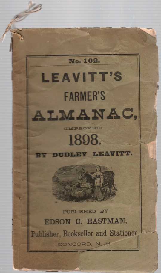 Image for Leavitt's Farmer's Almanac, 1898  No. 102