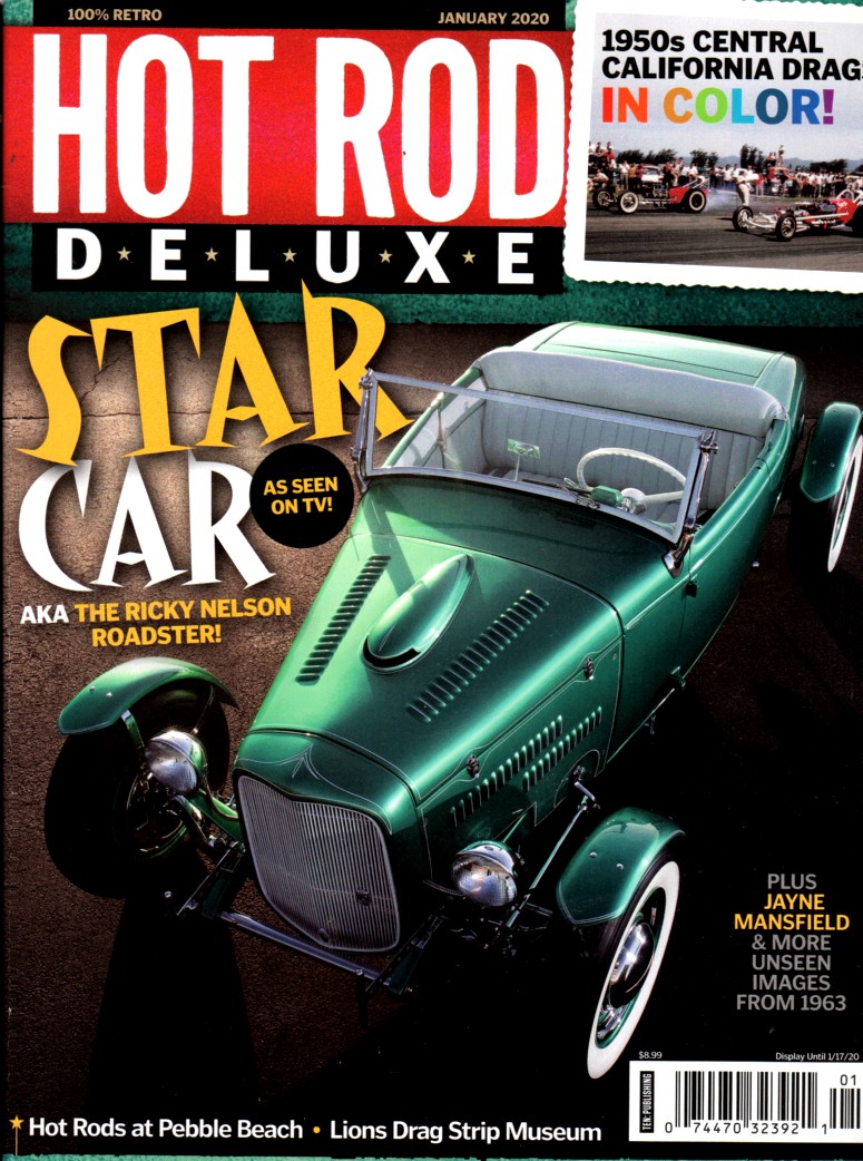 Image for Hot Rod Deluxe Magazine January 2020 Star Car!