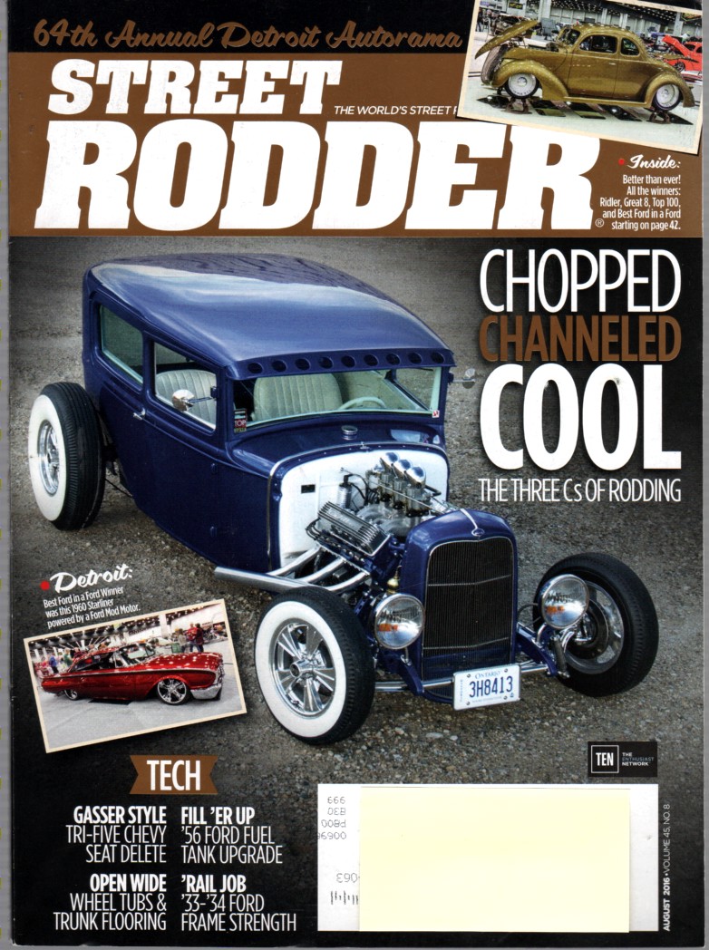 Image for Street Rodder August 2016, V45 No 8