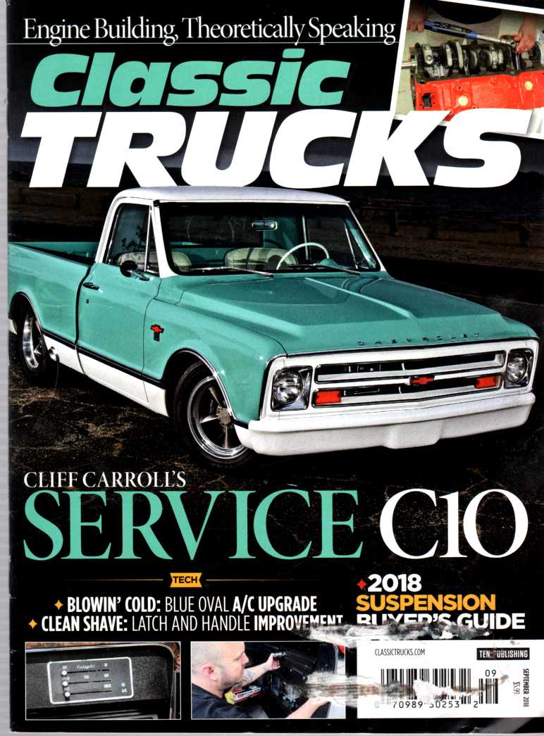 Image for Classic Trucks Magazine September 2018, Vol 27, No. 9