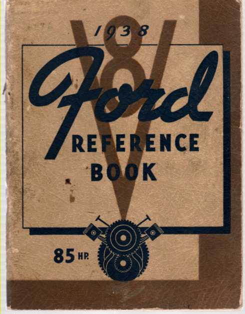Image for 1938 Ford Passenger & Commercial Reference Book V-8