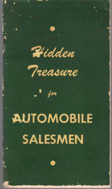 CHISHOLM, COLLIN - Hidden Treasure for Automobile Salesmen