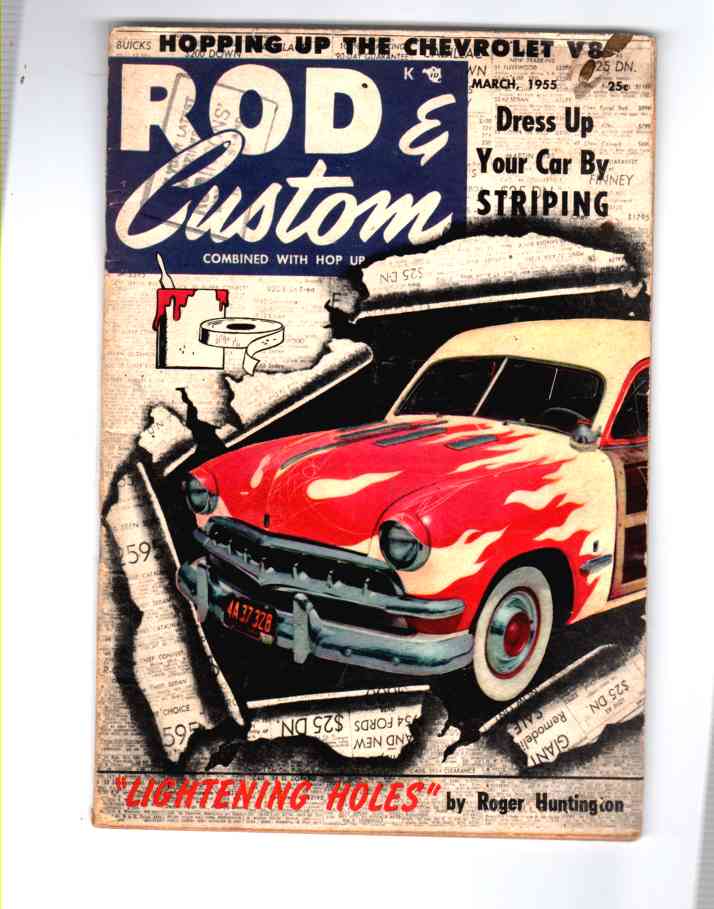 Image for Rod and Custom, March 1955, Vol. 2 No. 11
