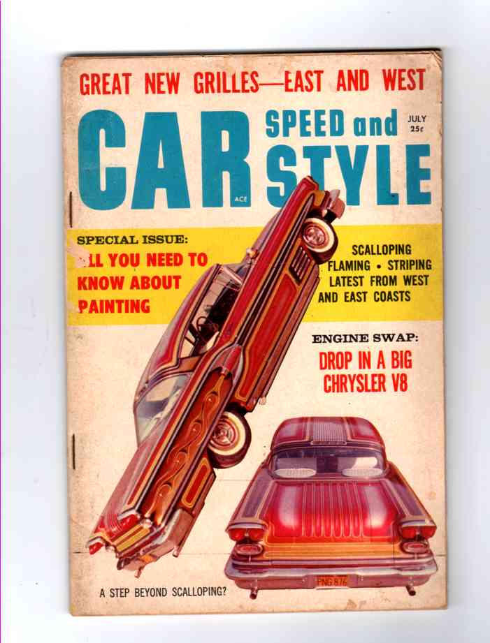 Image for Car Speed and Style, July 1959, Vol 4, No. 1 The practical Custom and Rod Magazine