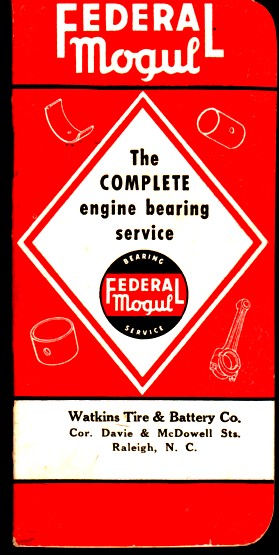 Image for Federal Mogul, the complete engine bearing service