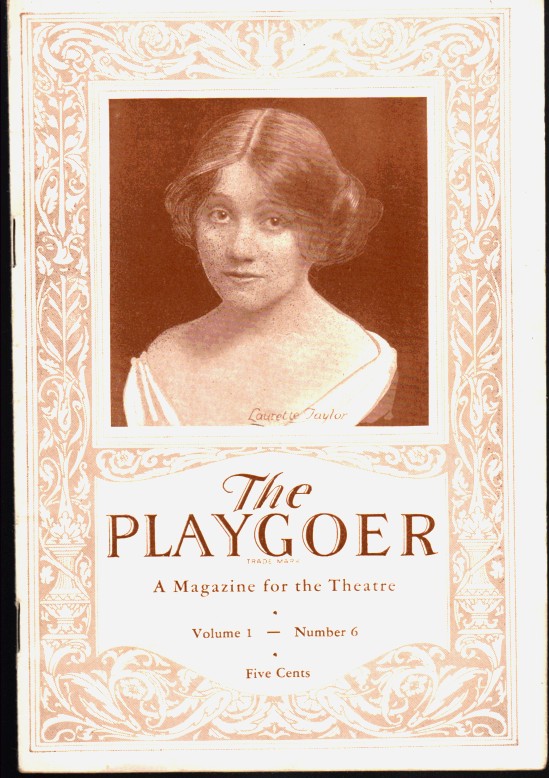 Image for The Playgoer, Vol. 1 No. 6 Featuring Greenwich Village Follies, beginning Oct 9, 1926